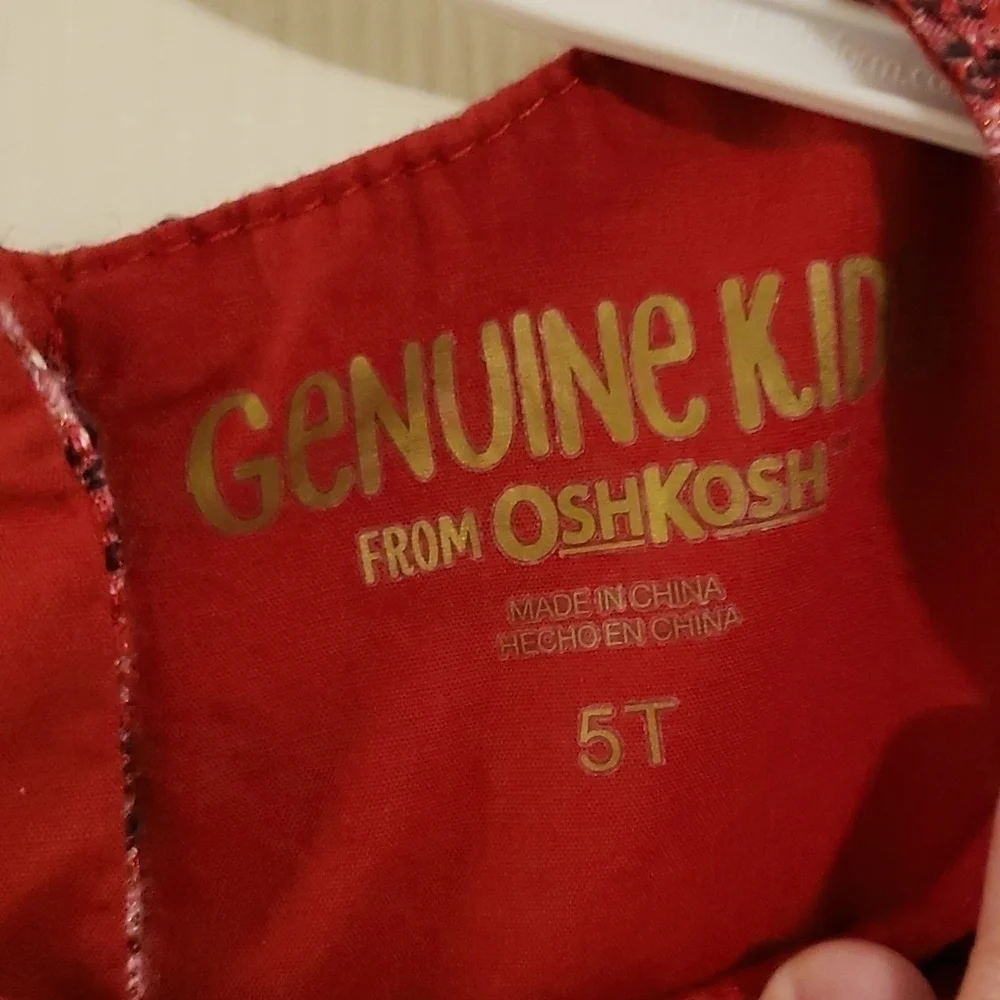 Oshkosh Pleated Jumper Size 5T
